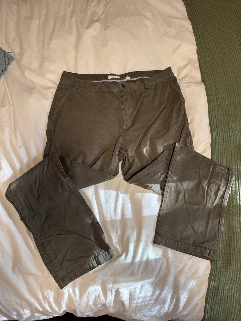 Taylor Stitch Foundation Pant Khaki Green
